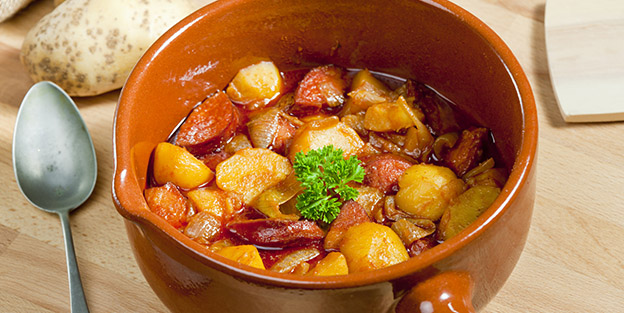 Ragoût de veau au chorizo