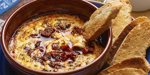 Provolone au chorizo fort